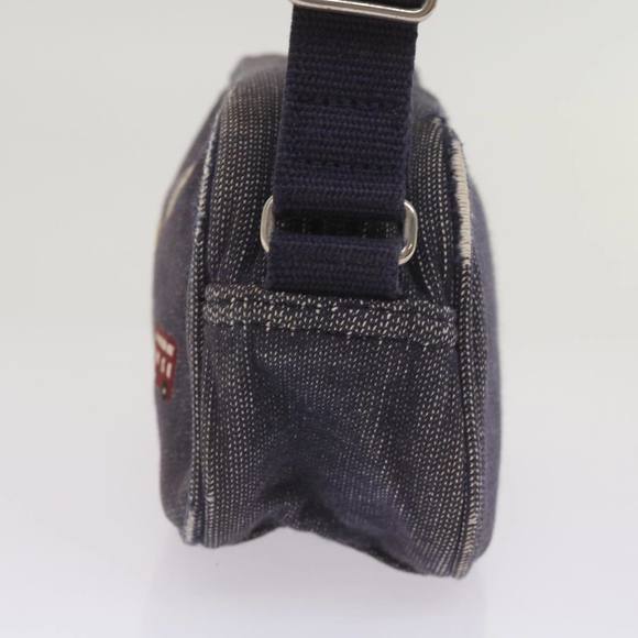 BURBERRY Hand Bag Denim Navy Auth ti1533 - Picture 4 of 16